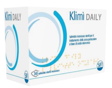 KLIMI' DAILY 30 SALVIETTINE DETERGENTI MONOUSO STERILI PER L'IGIENE OCULARE - Luckyfarma.it