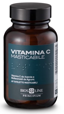 PRINCIPIUM VITAMINA C NATURALE 60 COMPRESSE MASTICABILI 72 G - Luckyfarma.it