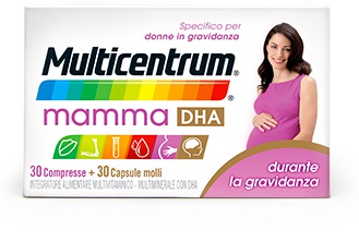 MULTICENTRUM MAMMA DHA 30 COMPRESSE + 30 CAPSULE - Luckyfarma.it