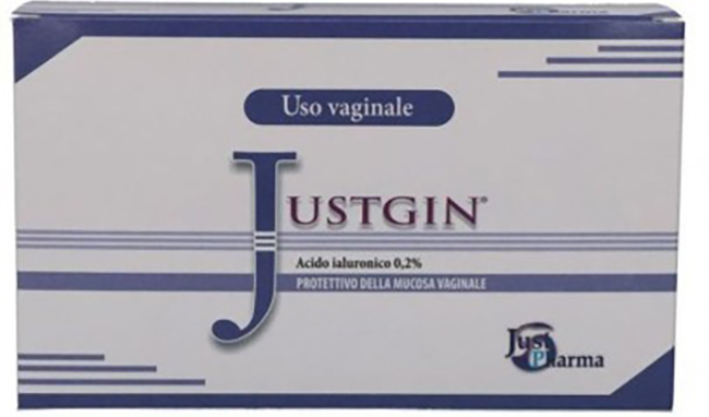JUSTGIN PROTETTIVO MUCOSA VAGINALE ACIDO IALURONICO 4 FLACONI DA 30 ML - Luckyfarma.it