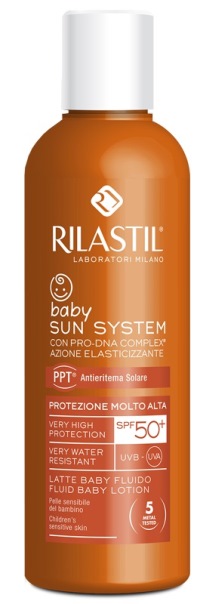 RILASTIL SUN SYSTEM PHOTO PROTECTION THERAPY SPF50+ BABY FLUIDO 200 ML - Luckyfarma.it