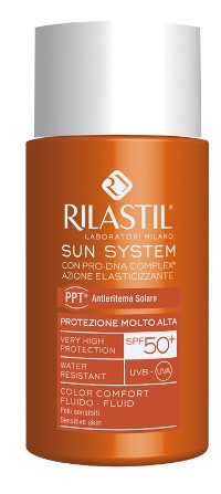RILASTIL SUN SYSTEM PHOTO PROTECTION THERAPY SPF50+ COMFORT COLOR 50 ML - Luckyfarma.it