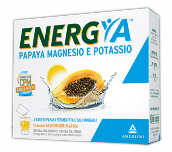 ENERGYA PAPAYA MAGNESIO POTASSIO 14 BUSTINE - Luckyfarma.it
