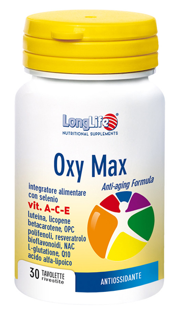 LONGLIFE OXY MAX 30 TAVOLETTE - Luckyfarma.it