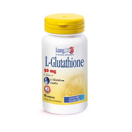 LONGLIFE LGLUTATHIONE 90 COMPRESSE 50 MG - Luckyfarma.it