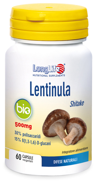LONGLIFE LENTINULA BIO 60 CAPSULE - Luckyfarma.it