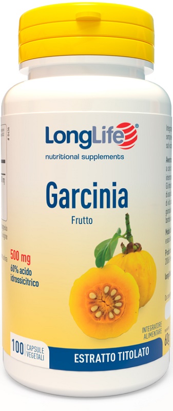 LONGLIFE GARCINIA 60% 100 CAPSULE - Luckyfarma.it