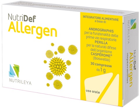 NUTRIDEF ALLERGEN 30 COMPRESSE - Luckyfarma.it