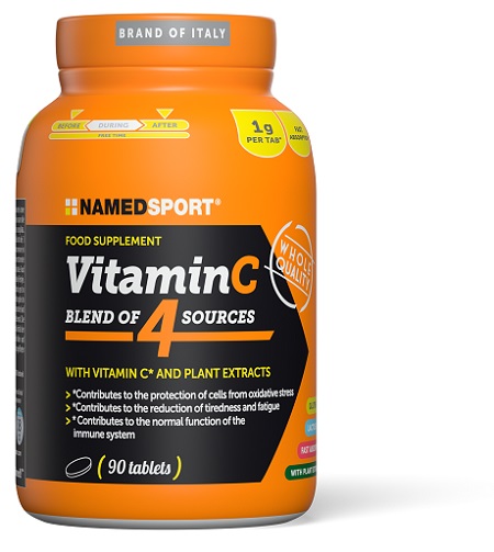 VITAMIN C 4 NATURAL BLEND 90 COMPRESSE - Luckyfarma.it