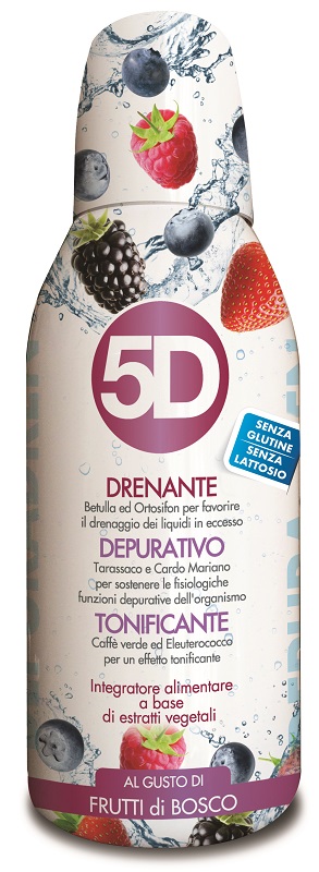 5D SLEEVERATO FRUTTI DI BOSCO 500 ML - Luckyfarma.it