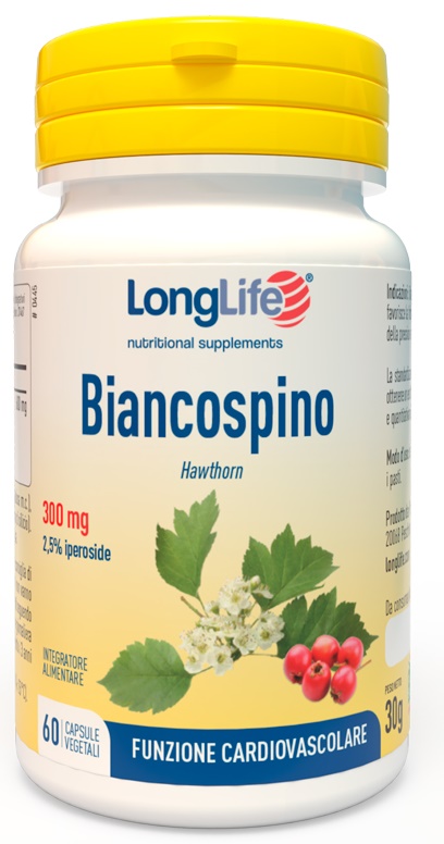 LONGLIFE BIANCOSPINO 60 CAPSULE VEGETALI - Luckyfarma.it