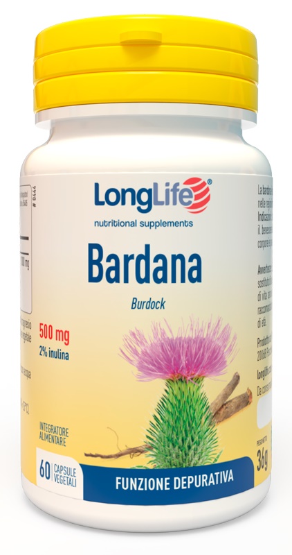 LONGLIFE BARDANA 60 CAPSULE VEGETALI - Luckyfarma.it