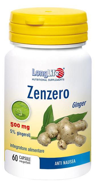 LONGLIFE ZENZERO 60 CAPSULE VEGETALI - Luckyfarma.it
