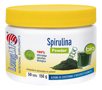 LONGLIFE SPIRULINA BIO 50 DOSI - Luckyfarma.it