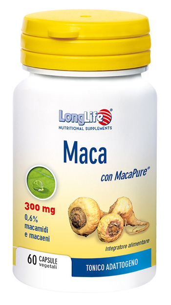 LONGLIFE MACA 60 CAPSULE - Luckyfarma.it