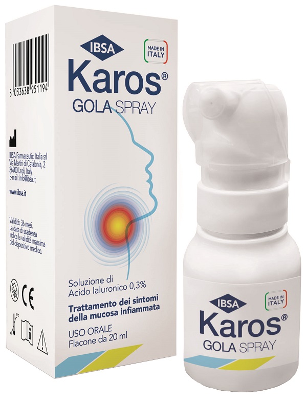 KAROS SPRAY ORALE 0,3% 20 ML - Luckyfarma.it