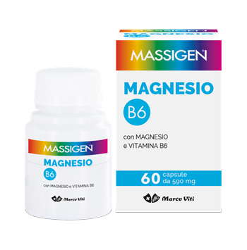 MASSIGEN MAGNESIO B6 60 CAPSULE - Luckyfarma.it