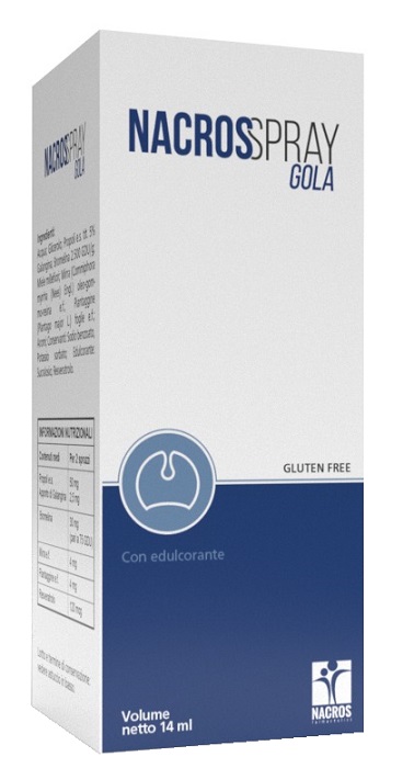 NACROS SPRAY GOLA 14 ML - Luckyfarma.it