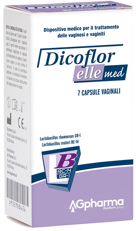 DICOFLOR ELLE MED 7 CAPSULE VAGINALI - Luckyfarma.it