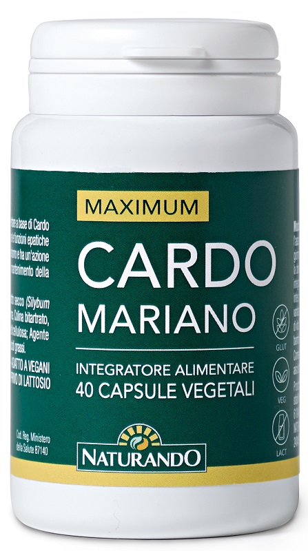 MAXIMUM CARDO MARIANO 40 CAPSULE - Luckyfarma.it