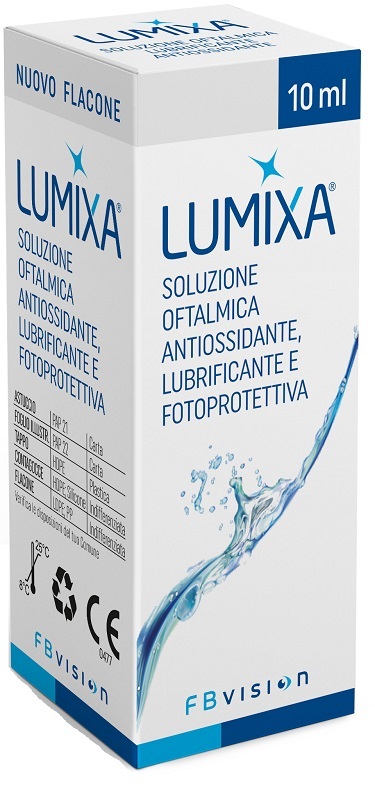 LUMIXA SOLUZIONE OFTALMICA LUBRIFICANTE ANTIOSSIDANTE 10 ML - Luckyfarma.it