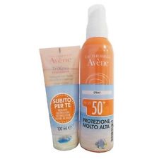 AVENE SOLARE KIT SPRAY SPF 50+ 200 ML + TRIXERA NUTRITION DETERGENTE 100 ML - Luckyfarma.it