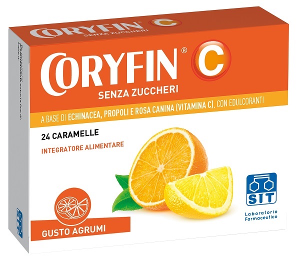 CORYFIN C SENZA ZUCCHERO AGRUMI 48 G - Luckyfarma.it