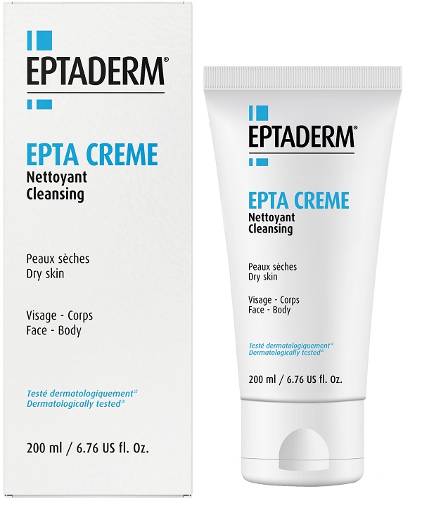 EPTA CREME PELLI SECCHE DETERGENTE VISO CORPO 200 ML - Luckyfarma.it