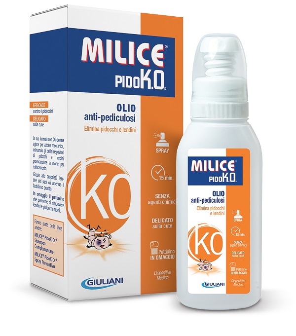 MILICE PIDOKO OLIO ANTIPEDICULOSI 75ML - Luckyfarma.it