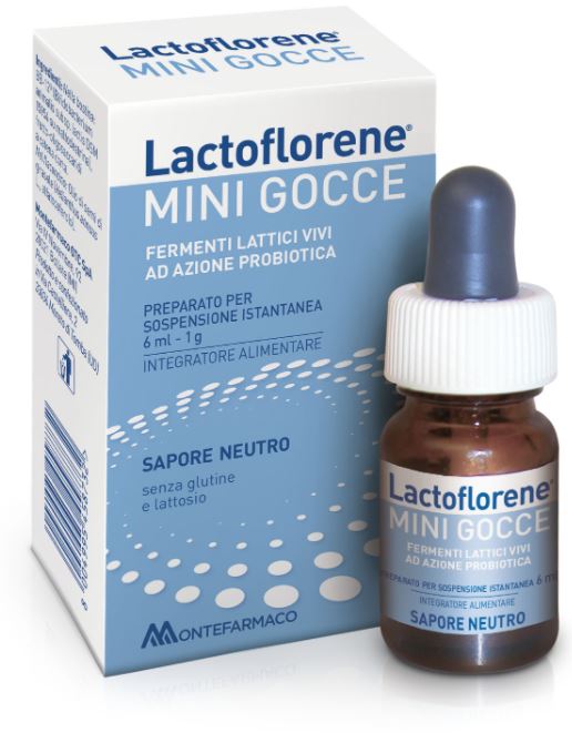 LACTOFLORENE MINI GOCCE 6 ML + BUSTINA DA 1 G - Luckyfarma.it
