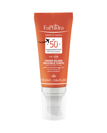 EUPHIDRA KALEIDO UV SYSTEM CREMA SOLARE CORPO 50+ INVISIBLE - Luckyfarma.it