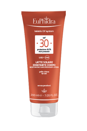 EUPHIDRA KALEIDO UV SYSTEM LATTE SOLARE CORPO 30 - Luckyfarma.it