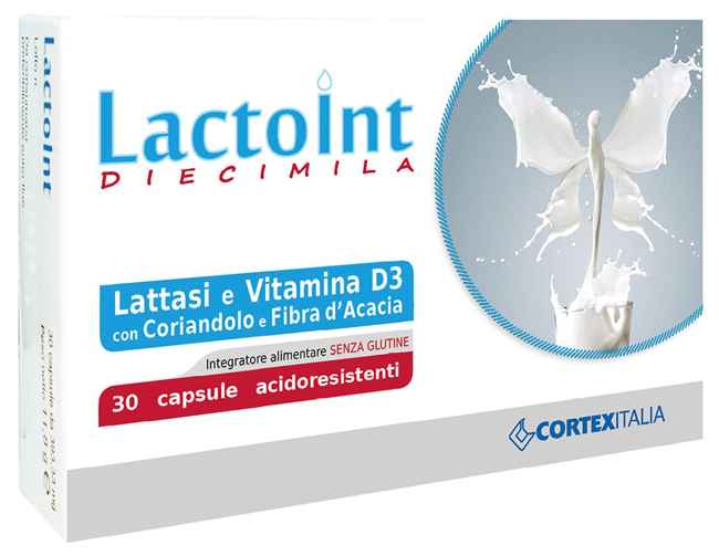 LACTOINT DIECIMILA 30 CAPSULE ACIDORESISTENTI SENZA GLUTINE - Luckyfarma.it