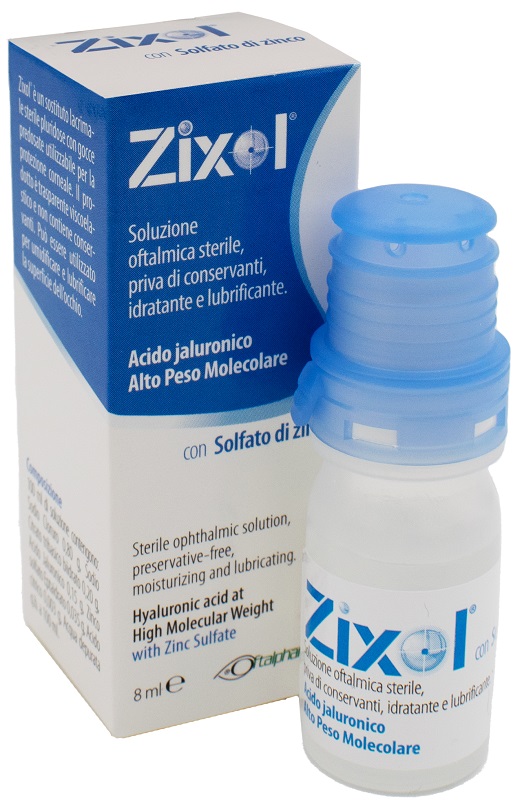 ZIXOL PLURIDOSE 8ML FLACONCINO STERILE - Luckyfarma.it