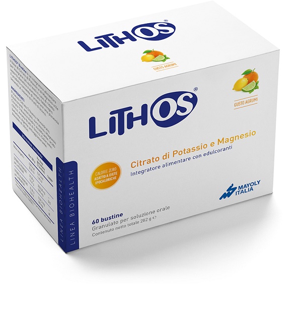 LITHOS 60 BUSTINE DA 4,5 G GUSTO AGRUMI - Luckyfarma.it