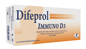 DIFEPROL IMMUNO D3 12 FLACONCINI DA 10 ML - Luckyfarma.it