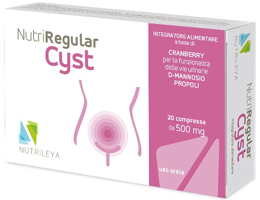NUTRIREGULAR CYST 20 CAPSULE 500 MG - Luckyfarma.it