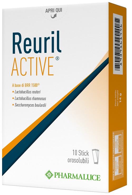 REURIL ACTIVE 10 STICK - Luckyfarma.it