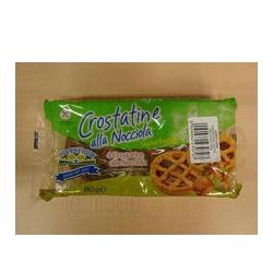 HAPPY FARM CROSTATA ALLA NOCCIOLA SENZA GLUTINE 180 G - Luckyfarma.it
