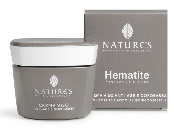 NATURES HEMATITE CREMA VISO ANTIAGE DOPOBARBA - Luckyfarma.it