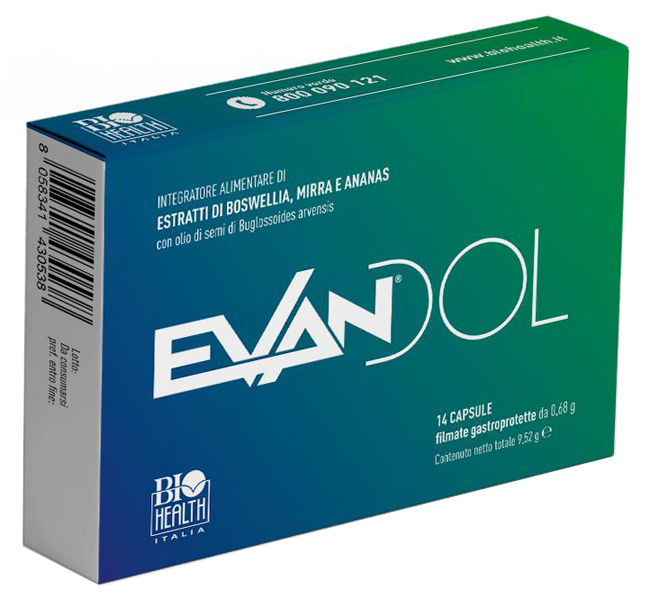 EVANDOL 14 CAPSULE - Luckyfarma.it