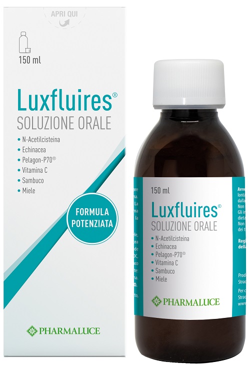 LUXFLUIRES SOLUZIONE ORALE 150 ML - Luckyfarma.it