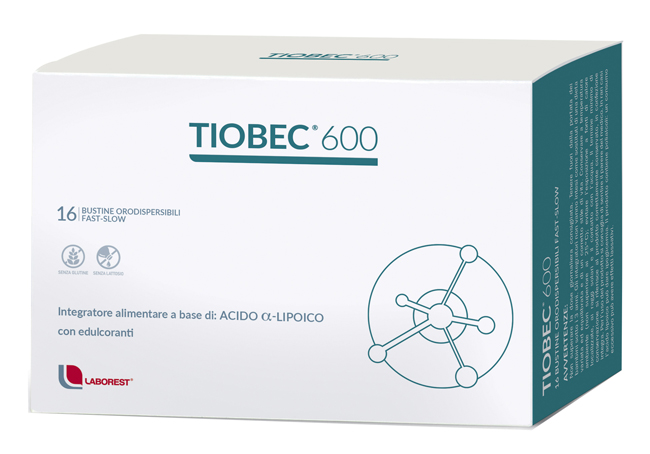 TIOBEC 600 16 BUSTINE OROSOLUBILI - Luckyfarma.it