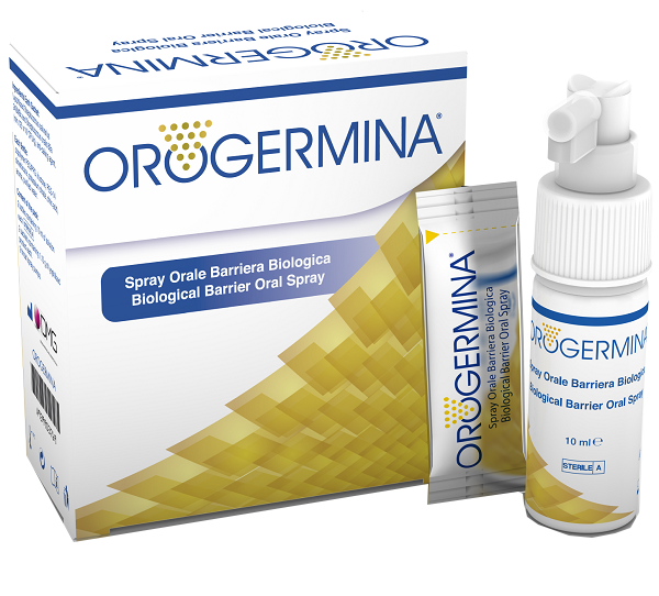 OROGERMINA SPRAY ORALE 2 FLACONI X 10 ML + 2 BUSTINE 1,15 G DI LIOFILIZZATO + 2 NEBULIZZATORI ORALI - Luckyfarma.it
