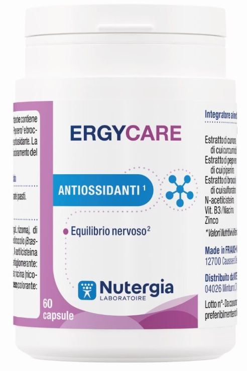 NUTERGIA ERGYCARE 60 CAPSULE - Luckyfarma.it