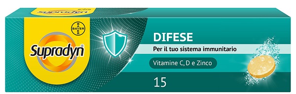SUPRADYN DIFESE 15 COMPRESSE EFFERVESCENTI - Luckyfarma.it