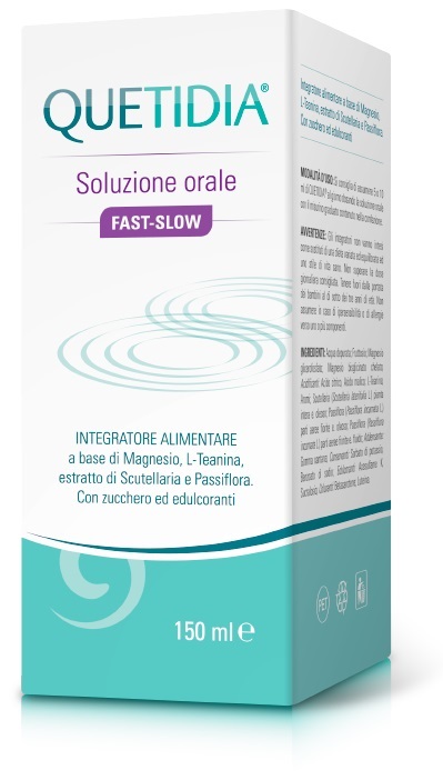 QUETIDIA SOLUZIONE ORALE FAST SLOW 150 ML - Luckyfarma.it