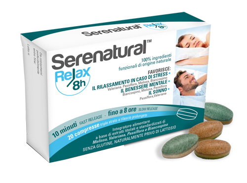 SERENATURAL RELAX 8H 20 COMPRESSE - Luckyfarma.it