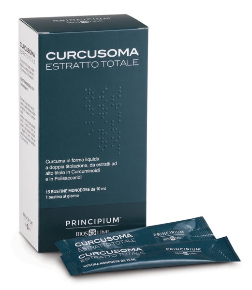 PRINCIPIUM CURCUSOMA ESTRATTO TOTALE 30 BUSTINE 10 ML - Luckyfarma.it