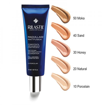 RILASTIL MAQUILLAGE FONDOTINTA RIEQUILIBRANTE MATTIFIANT 30 30 ML - Luckyfarma.it